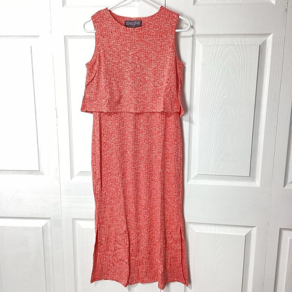 Brittany Humble Sleeveless Maxi Dress Panel Top XS